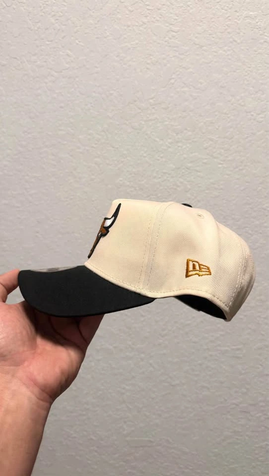 Chicago Bulls 9FORTY A-Frame Cream/Black Brown Gold Bull - photo 3