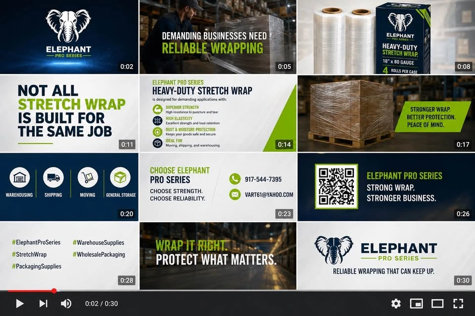 Elephant Pro Series Heavy-Duty Stretch Wrap - photo 2