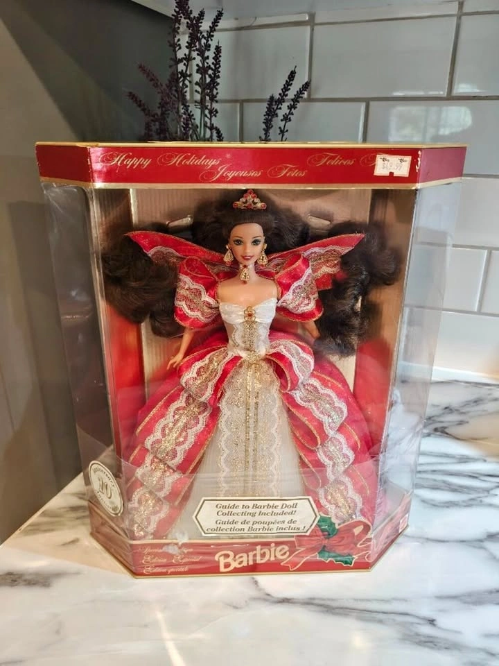 1997 Happy Holidays Barbie 10th Anniversary Special Edition