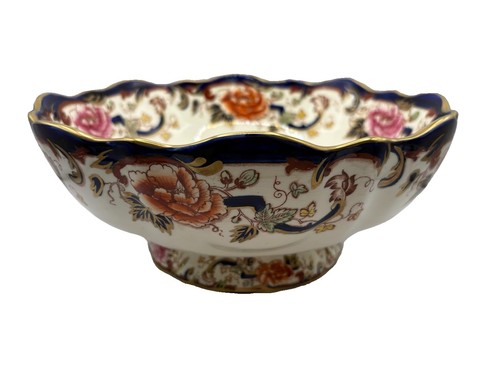 Vintage Early 20th Century Mason’s Mandalay Ironstone Bowl