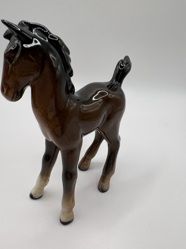 Beswick Royal Doulton Comical Foal 728, Rich Brown Glaze - photo 3