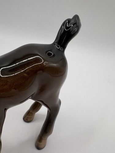 Beswick Royal Doulton Comical Foal 728, Rich Brown Glaze - photo 5