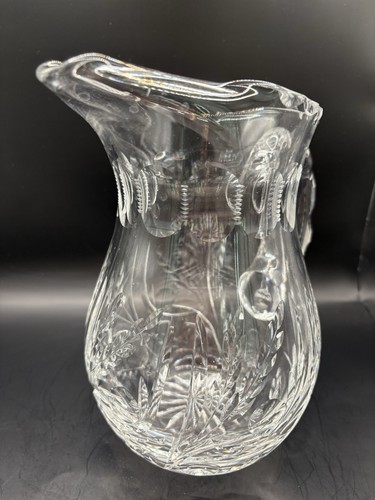 Vintage American Brilliant Period Lead Crystal Pitcher 7.5” - photo 2