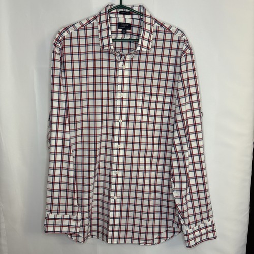 Vintage Men’s J. Crew Wrinkle Free Striped Shirt XL
