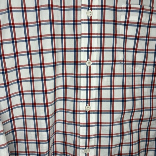 Vintage Men’s J. Crew Wrinkle Free Striped Shirt XL - photo 5