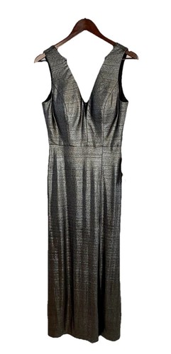 NWT Women’s Nightway Formal Gown Gunmetal Size 8