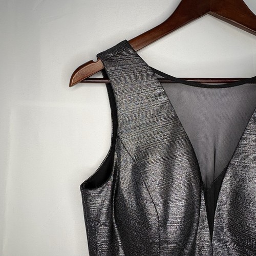 NWT Women’s Nightway Formal Gown Gunmetal Size 8 - photo 3