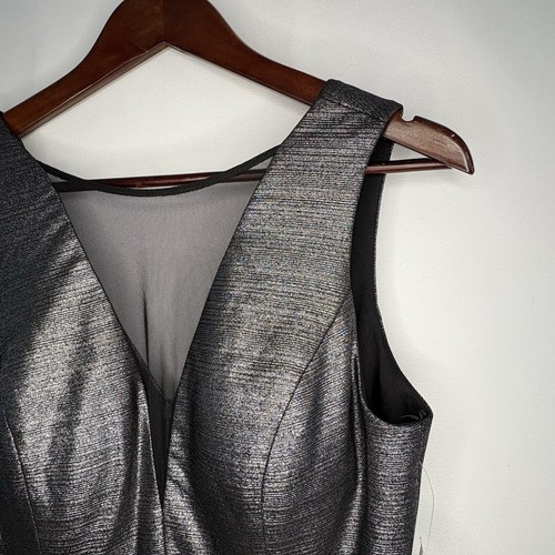 NWT Women’s Nightway Formal Gown Gunmetal Size 8 - photo 4