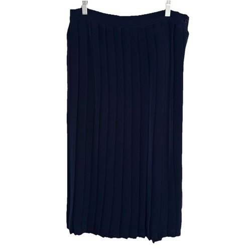 Mode Crizza International Women’s Navy Pleated Skirt Size L