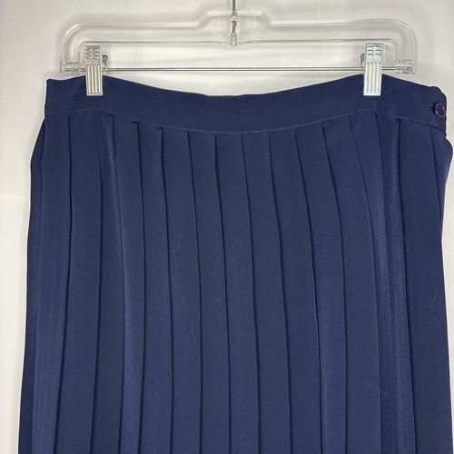 Mode Crizza International Women’s Navy Pleated Skirt Size L - photo 2
