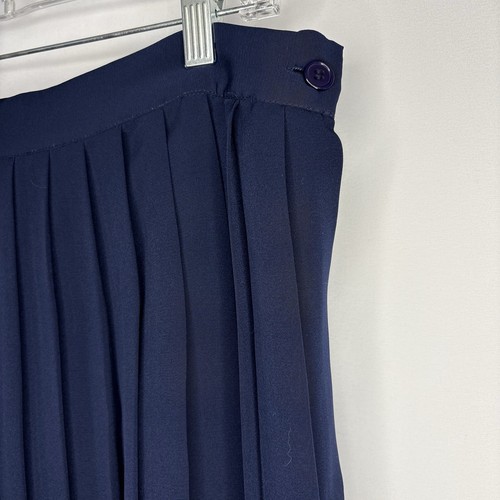 Mode Crizza International Women’s Navy Pleated Skirt Size L - photo 3