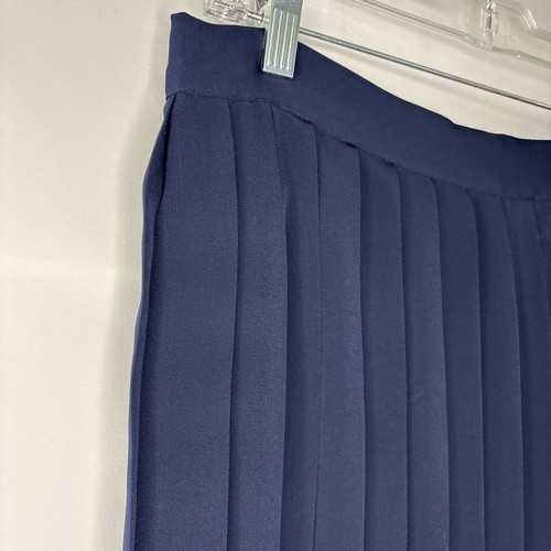 Mode Crizza International Women’s Navy Pleated Skirt Size L - photo 4