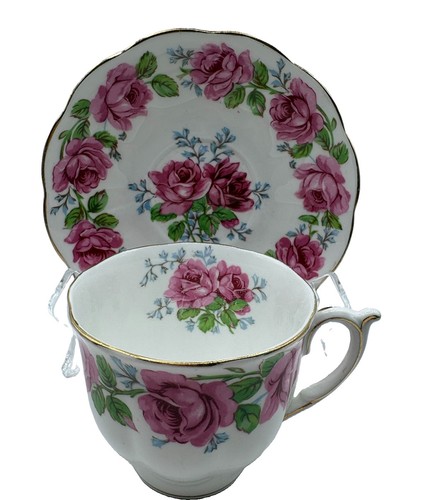Vintage QUEEN ANN Bone China Teacup & Saucer, Lady Alexander Ros - photo 2