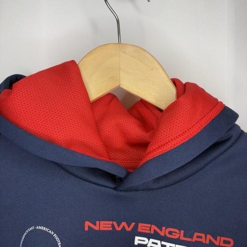 Youth Nike Navy New England Patriots Performance Hoodie 10-12 - photo 3