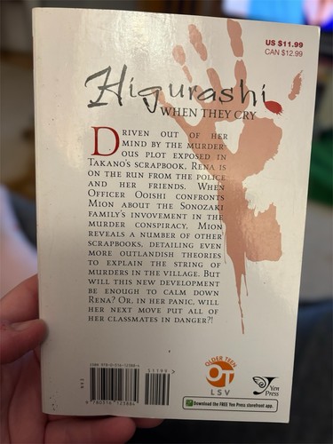 Manga Higurashi Series 18: When They Cry: Atonement Arc, Vol 4 - photo 2