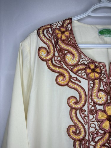 SAIF XXL/48 Exclusive NWT Embroidered Batik Tunic Dress - photo 5