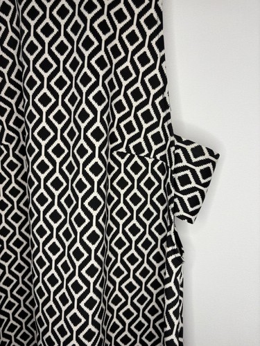 Forever 21+ Women’s Black & White Geometric Dress - Size 1X - photo 4
