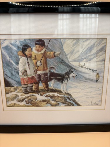 Nori Peter 'On The Lookout' Signed Canadian Artist Print - photo 2