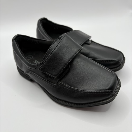 Smartfit Boys Black Oxford Dress Shoes Size 6 Lace-Free - photo 4
