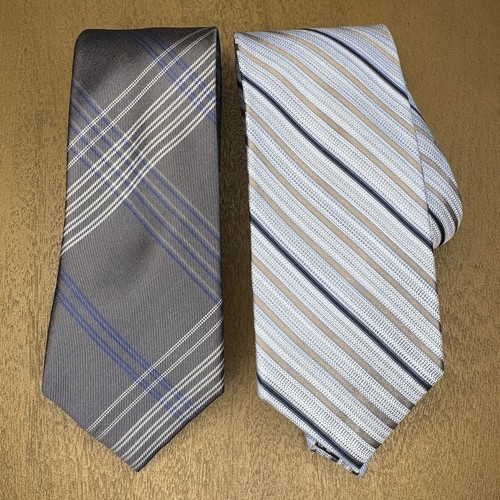 Men's Michael Kors & Bellissimo 100% Silk Striped Ties