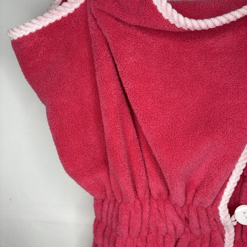 Girls Bath Shower Wrap Towel Dress Soft PINK Size 14/XS - photo 5