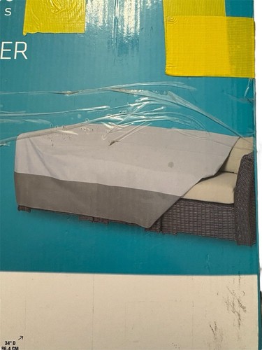 Open Box Tripel Patio Furniture Cover For Sofas Up To 90” - photo 2