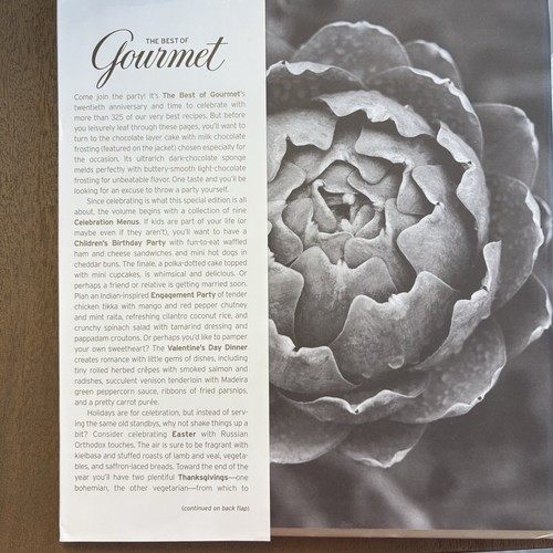 THE BEST OF GOURMET COOKBOOK 20th Anniversary 1st Edition - photo 3