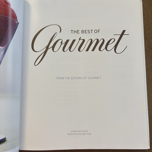 THE BEST OF GOURMET COOKBOOK 20th Anniversary 1st Edition - photo 5