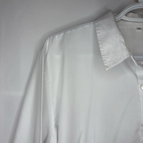 Women’s White Button Up Collared Uniform Blouse/Shirt XL - photo 3