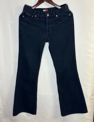Vintage Tommy Hilfiger Dark Blue Bootcut Jeans Size 27