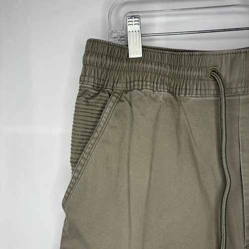 H&M Men’s Cotton Snap Pocket Cargo Pants Drawstring Medium - photo 3