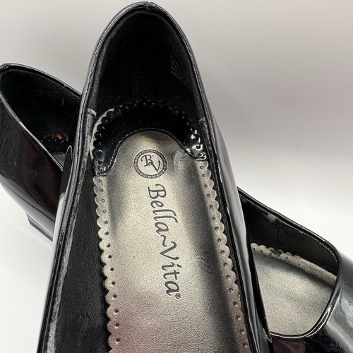 Bella Vita Genuine Patent Leather 1.75” Square Heel Pump 7.5W - photo 3