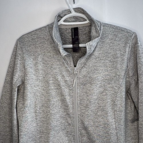 Mondetta Women’s Athletic Grey Jacket Stretchy With Pockets - photo 2