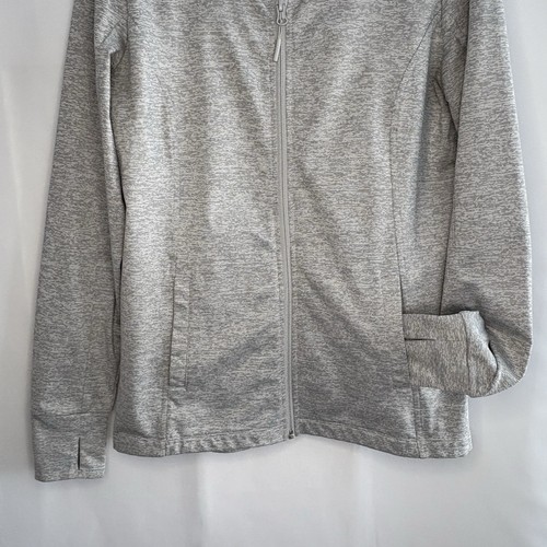 Mondetta Women’s Athletic Grey Jacket Stretchy With Pockets - photo 3