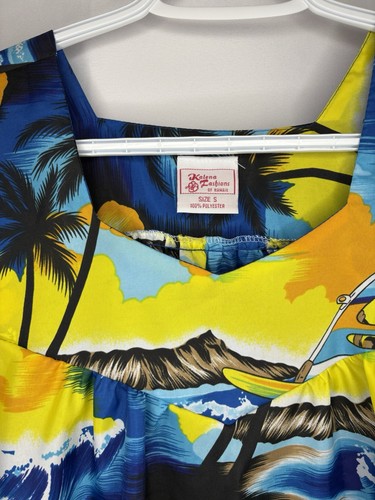 Vintage 1980s KALENA FASHIONS of HAWAII Muumuu Dress - photo 3
