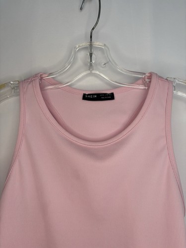 Women’s Ribbed Athletic Crop Tops: Pink (M) and Purple (S) - photo 5