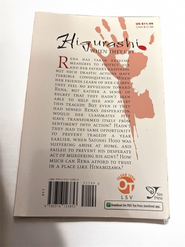 Manga Higurashi Series 16: When They Cry: Atonement Arc, Vol. 2 - photo 2