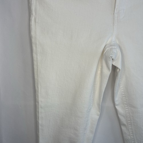 LiquidX Women’s White Stretch Denim Skinny Jeans Size 10 - photo 4