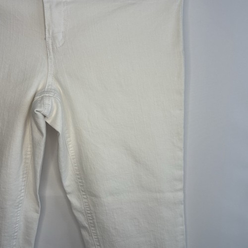 LiquidX Women’s White Stretch Denim Skinny Jeans Size 10 - photo 5