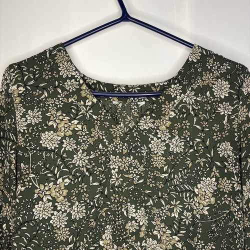 Unbranded Women’s Long Sleeve V-Neck Romantic Floral Tunic M - photo 2