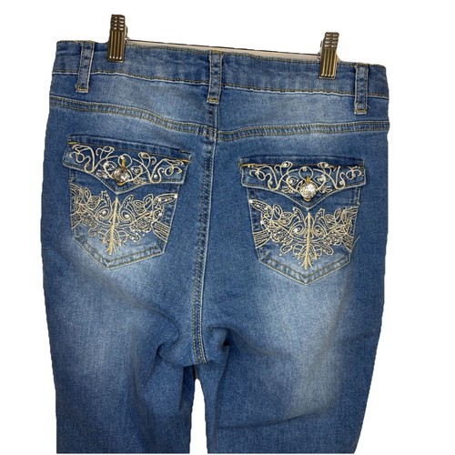 Revelation Jeans Women’s Bejewelled Bling Pockets Size 6