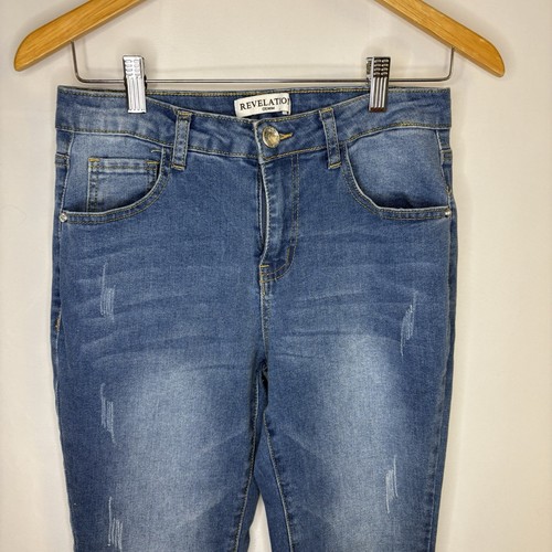 Revelation Jeans Women’s Bejewelled Bling Pockets Size 6 - photo 3