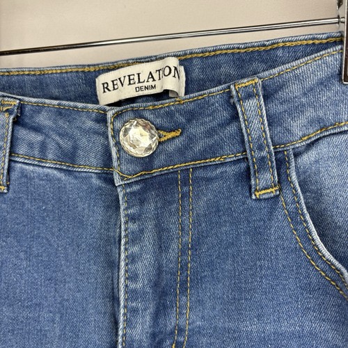 Revelation Jeans Women’s Bejewelled Bling Pockets Size 6 - photo 4