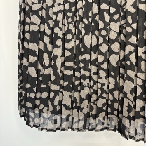 Ann Taylor Loft Micro-Pleated Mini Skirt Size 2 Animal Print - photo 4