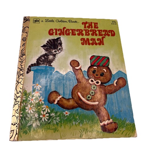 Little Golden Book THE GINGERBREAD MAN 10th Edition 1980