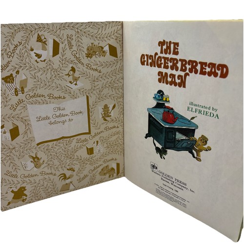 Little Golden Book THE GINGERBREAD MAN 10th Edition 1980 - photo 3
