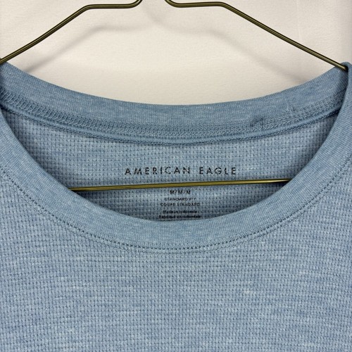 American Eagle Men’s Long Sleeve Cotton Crew Neck Shirt Med - photo 3