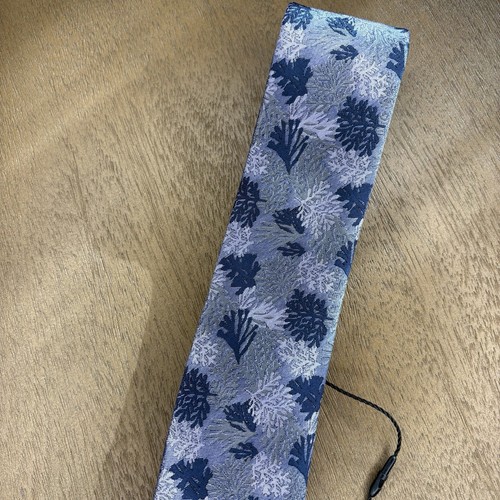 Grafton NWT Youth/Teen Silk Tie, Grey Navy Light Purple - photo 2