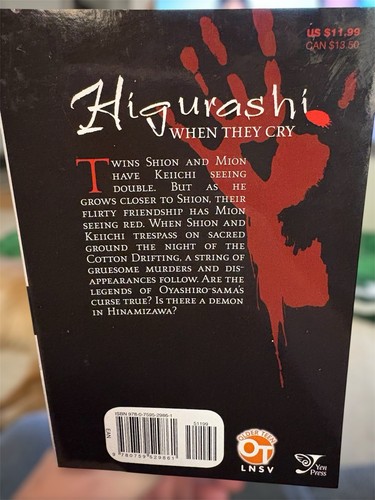 Manga Higurashi Series 4: When They Cry: Cotton Drifting Arc - photo 2