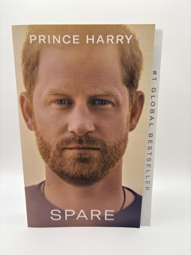 Prince Harry Spare 2023 Paperback Canada Edition